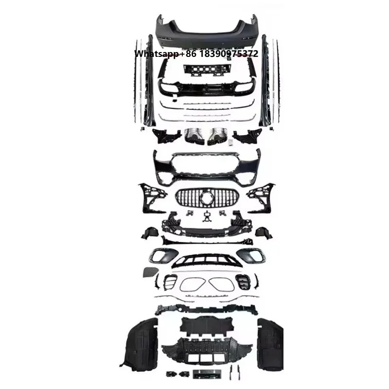 Car Bumpers W223 Cars Accessories for S450 S300 S400 Upgrade S63 Style Bodykit lmt