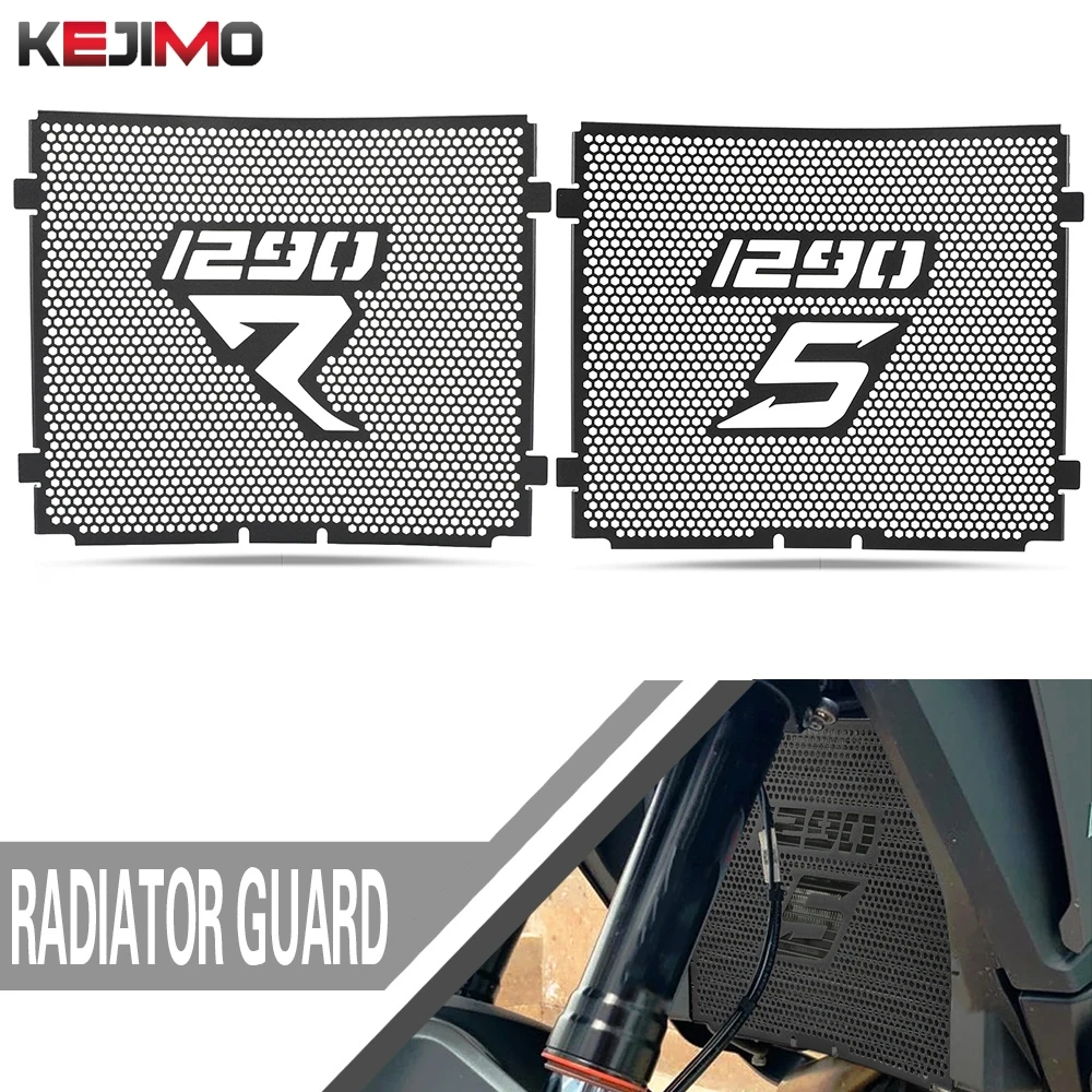 

1290 Super Adventure S R 2017-2020 19 For KTM Motorcycle Aluminium Radiator Grille Guard Cover Oil Cooler Protection Accessories