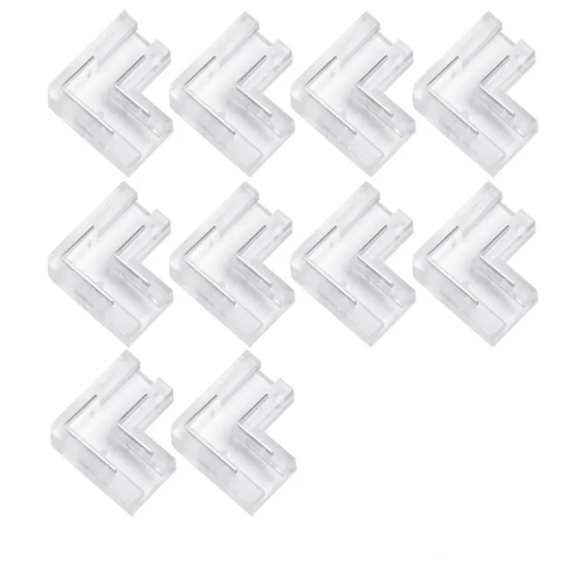 

5/10pcs COB LED Strip Connector L Shape 90 Degree 2/3/4pin Seamless for 5mm 8mm 10mm Connectors for COB LED Strip Lights