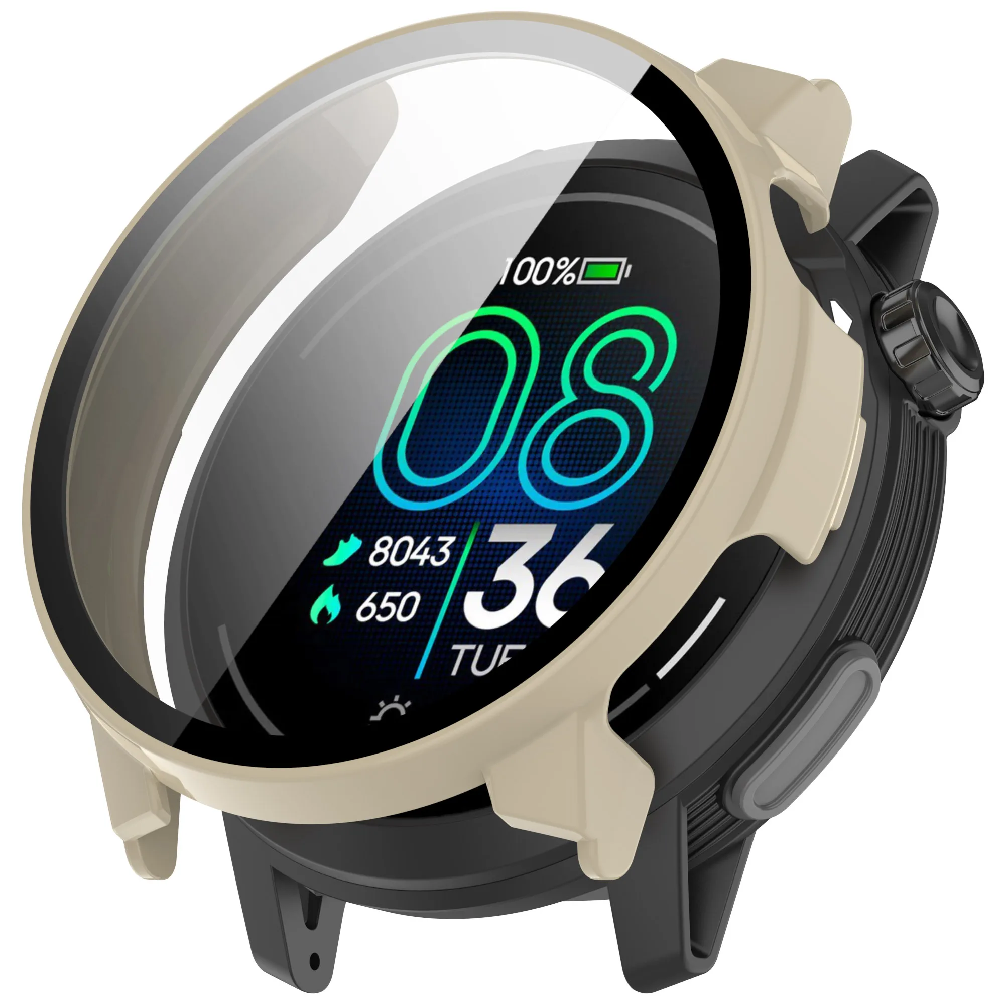 Pełne etui ochronne do COROS PACE Pro Screen Protector Watch Case do COROS Pace Pro Cover PC 2w1 Shell & Tempered Glass Film