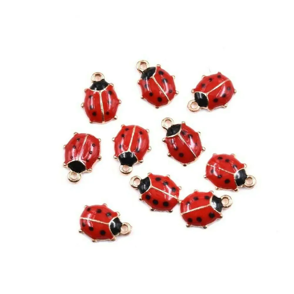 Creative Bracelet Pendants Beads Ladybird Ladybug Jewelry parts Jewelry accessory Accessories Jewelry Making