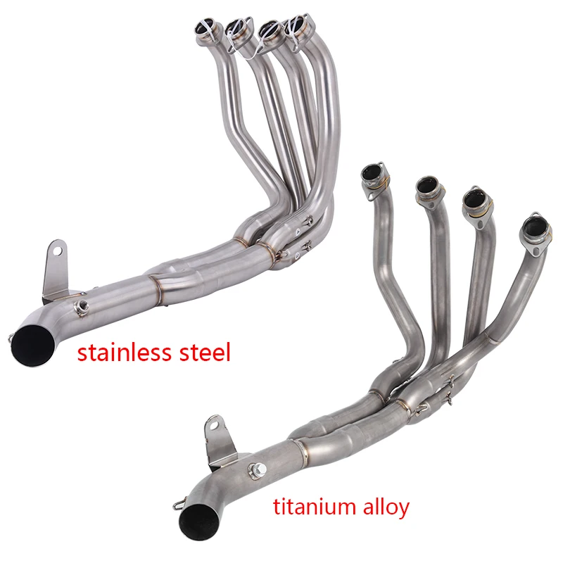 Für Kawasaki Z900 Z900SE Z900 A2 2025 2026 Auspuffanlage Motorrad Krümmer Vorderes Verbindungsrohr Titanlegierung Slip-On Original-Schalldämpfer