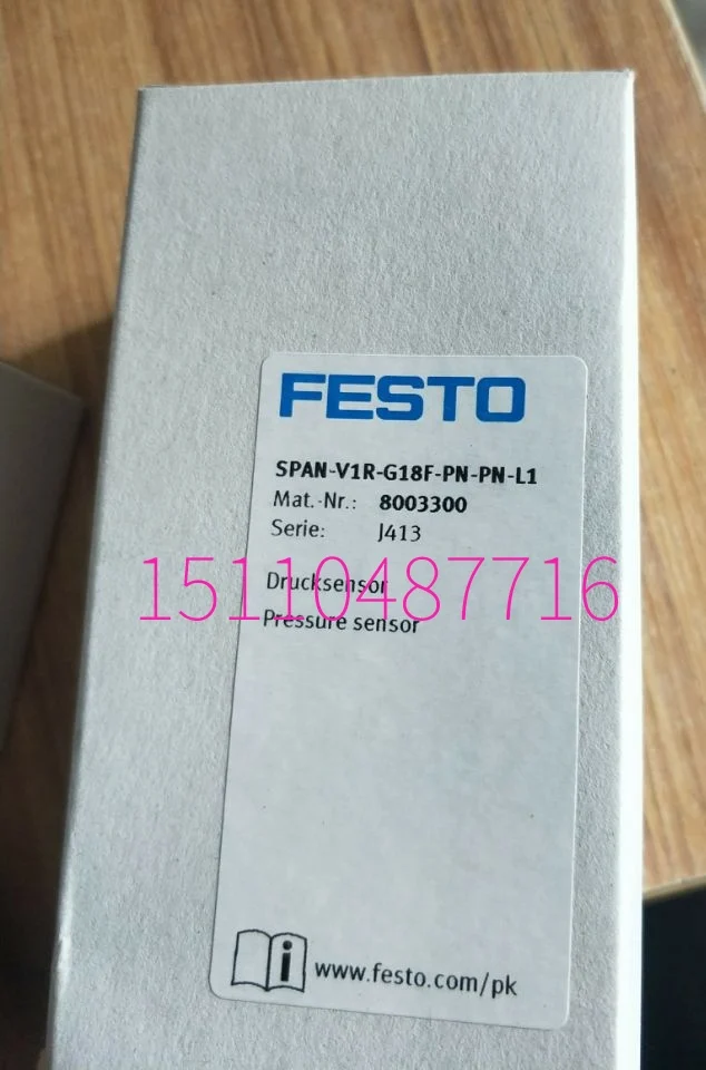 

Festo FESTO Brand New Genuine SPAN-V1R-G18F-PN-PN-L1 8003300 In Stock