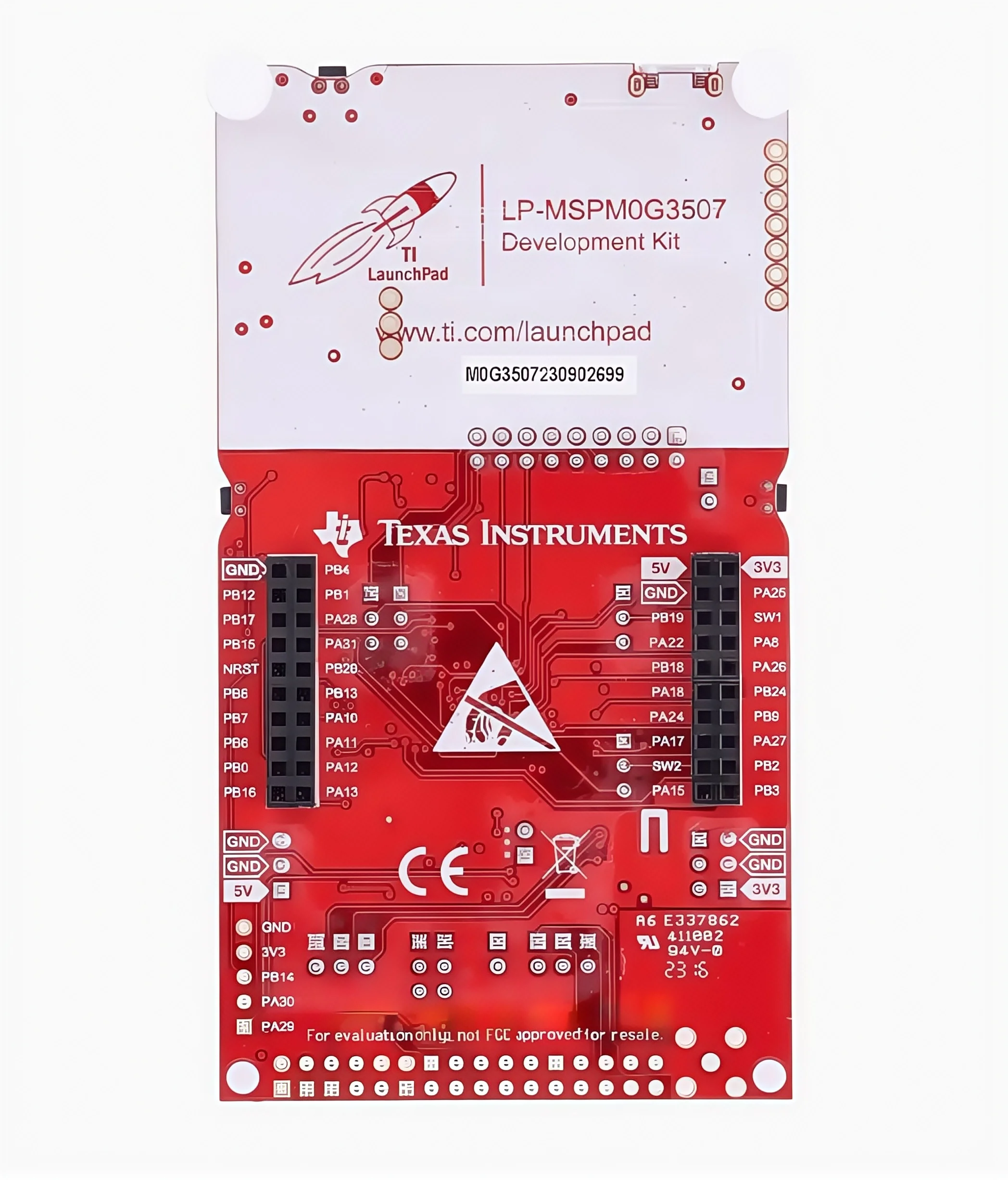 LP-MSPM0G3507 MSPM0G3507 MCU Evaluation Module EVM Development Kit
