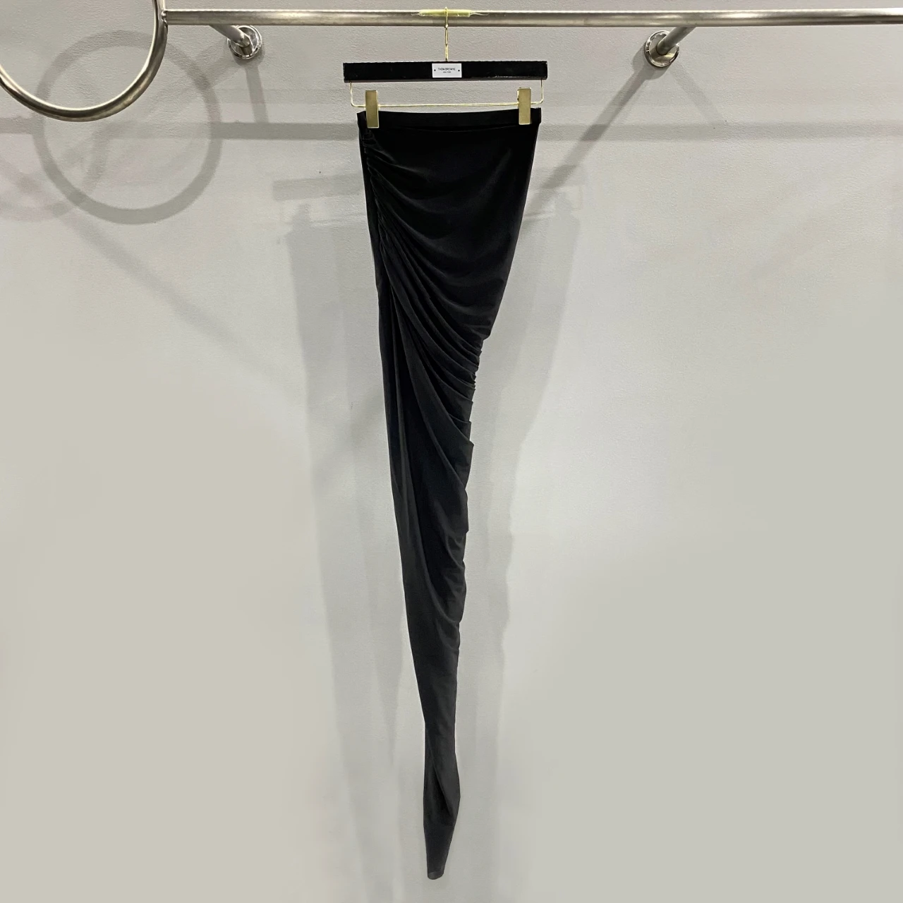 Owen Seak Women Casual Skirt Summer Slim Above Knee Dress Gothic High StreetWear Trumpet Mermaid Black Long Skirt