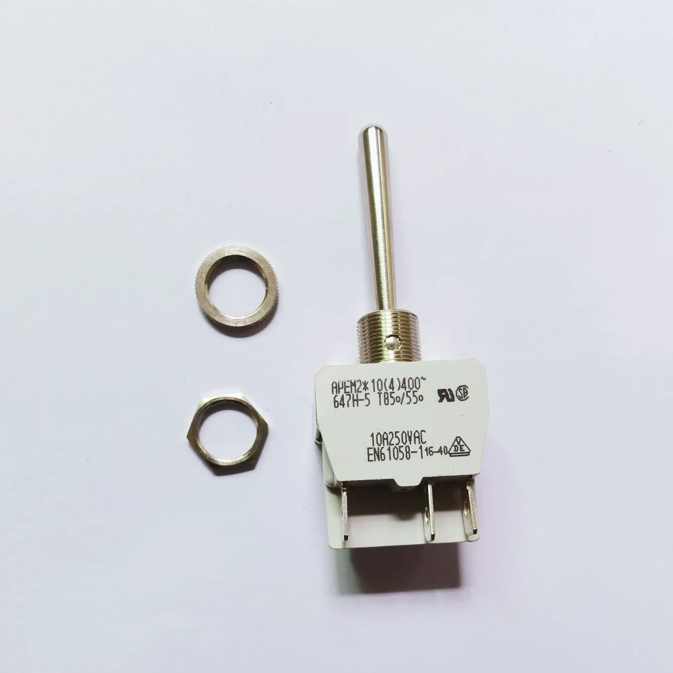 

Original new 100% 647H-5 self spring large button switch 6pin double side reset rocker head switch 10A