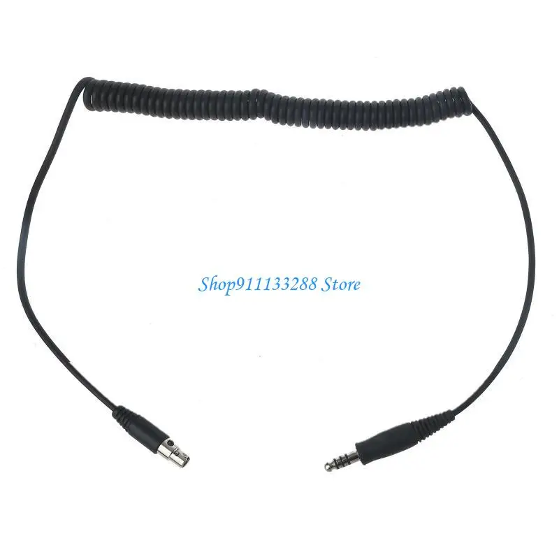 G88D U174 Plug to Mini XLR5 Adapter Universal Extension Cable Aux Cord Durable