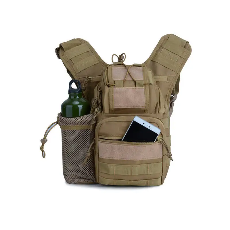Outdoor Photography Camera Bag, Multifunctional Oxford Casual Saddle Bag, Hiking Single-shoulder Crossbody Tactical Backpack