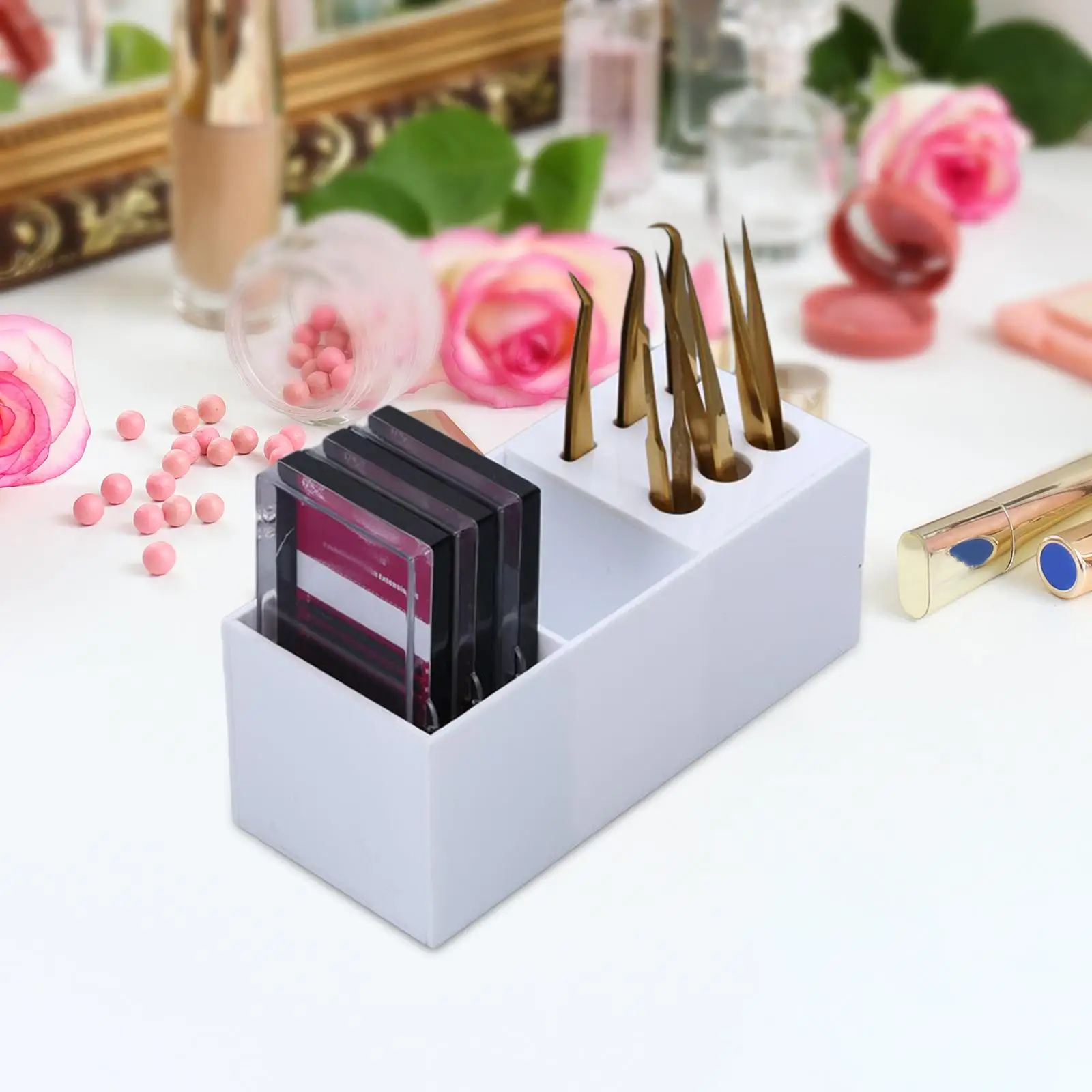 False Eyelash Extension Separator Automatic Blooming Machine Acrylic Lash Fan Maker for Eyelash Artists