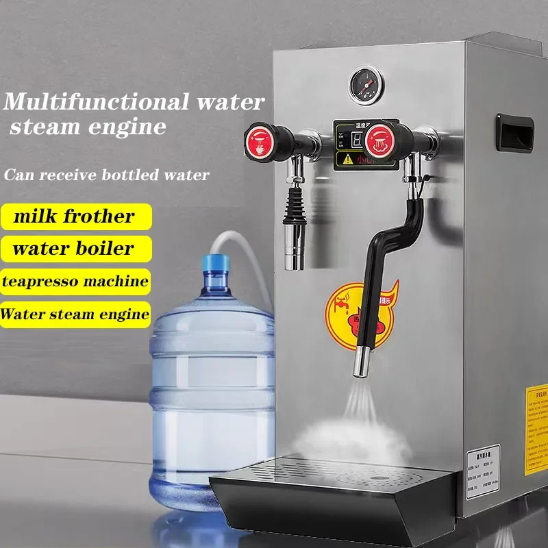 step milk bubble machine Commercial automatic milk tea shop multi-function heating milk tea Steam boiling water machine