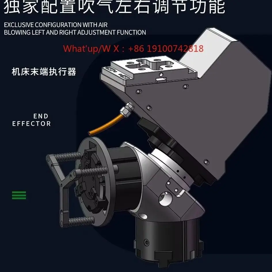Vertical Servo Motor Truss Manipulator End Effector CNC Machine Automatic Clamping Finger Pneumatic Cylinder Accessory