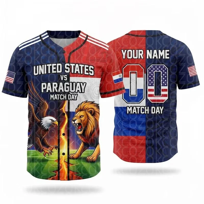 Custom Representative animal Baseball Jersey for Men Women Short Sleeve JerseyShirt Team Shirts Hip Hop Unisex Tops