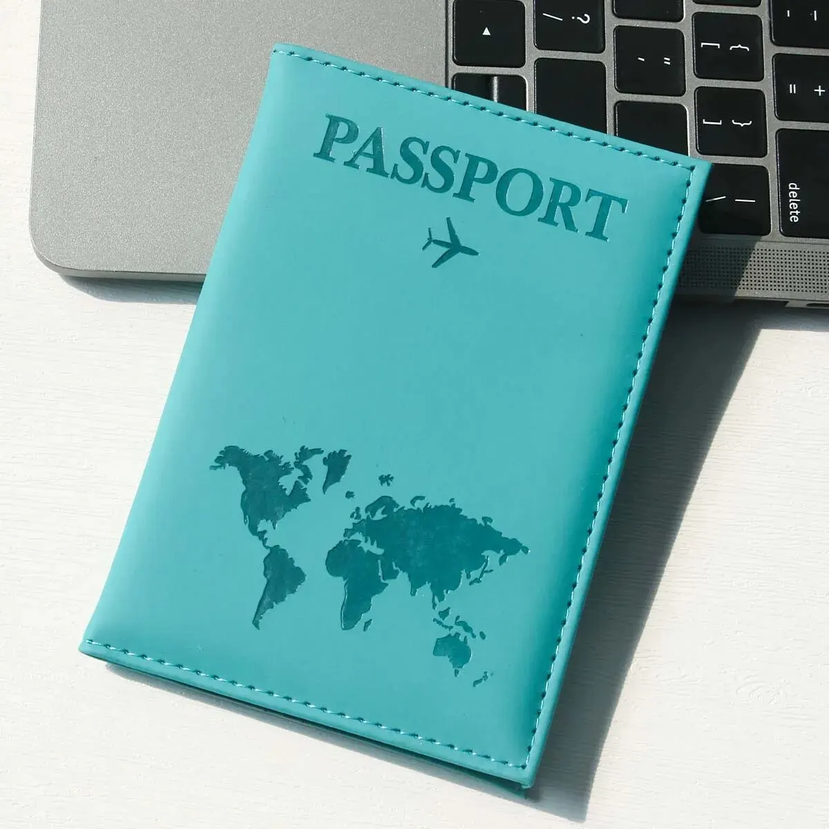 Reisepasshülle, Karte, PU-Passhülle, Reise-Essential-Cruise, Must-Have-Passhüllen, schlank und tragbar für Reisen