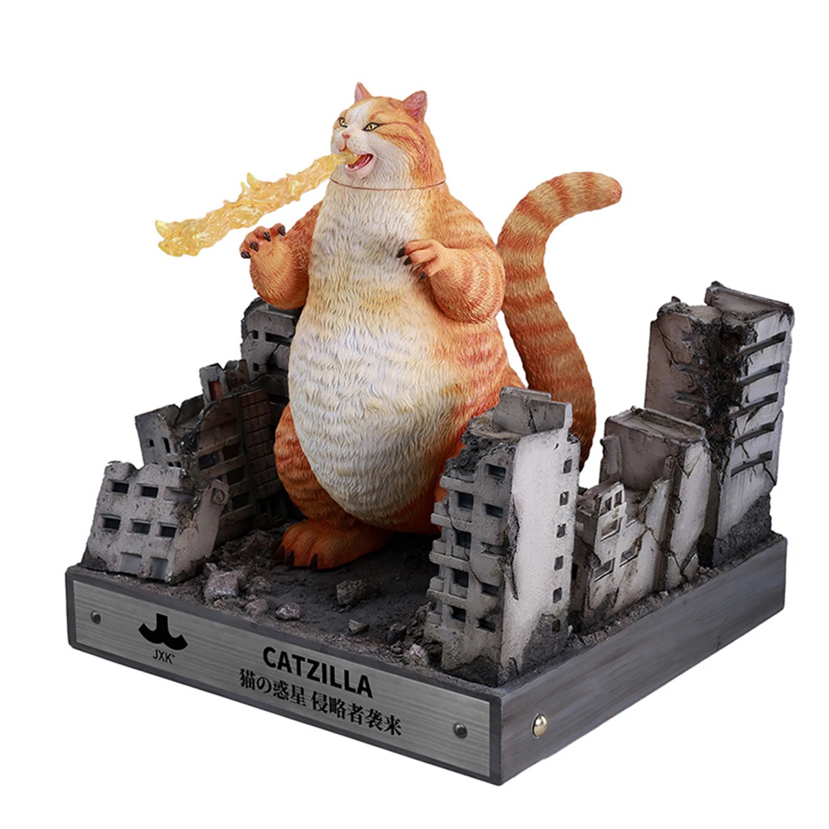 

HIPLAY JXK Catzilla 1.0 PLUS Static Expertly Hand-Painted Lifelike Animal Figurine