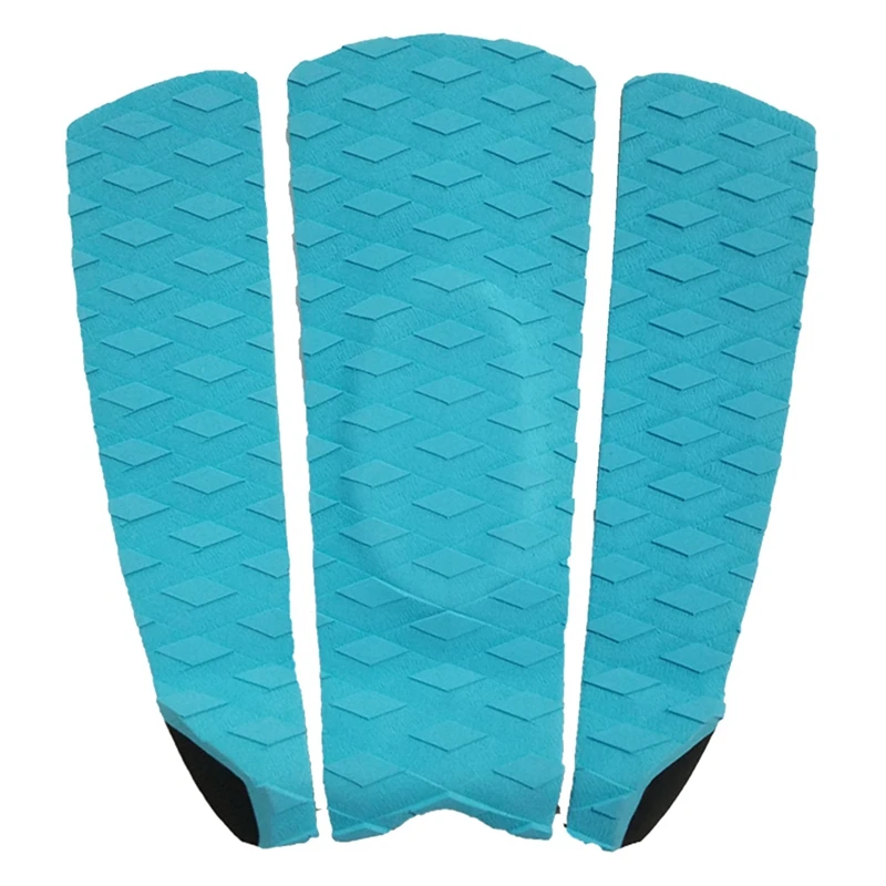 

3Pcs Surf Mat EVA Tail Pad Surfboard Surf Mat Surfboard Non-Slip Traction Pad Water Sports Surfing Accessories
