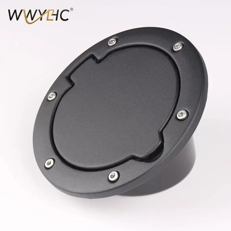 مناسبة لغطاء خزان الوقود J-E-E-P Wrangler JK من الألومنيوم، اثنان/أربعة أبواب