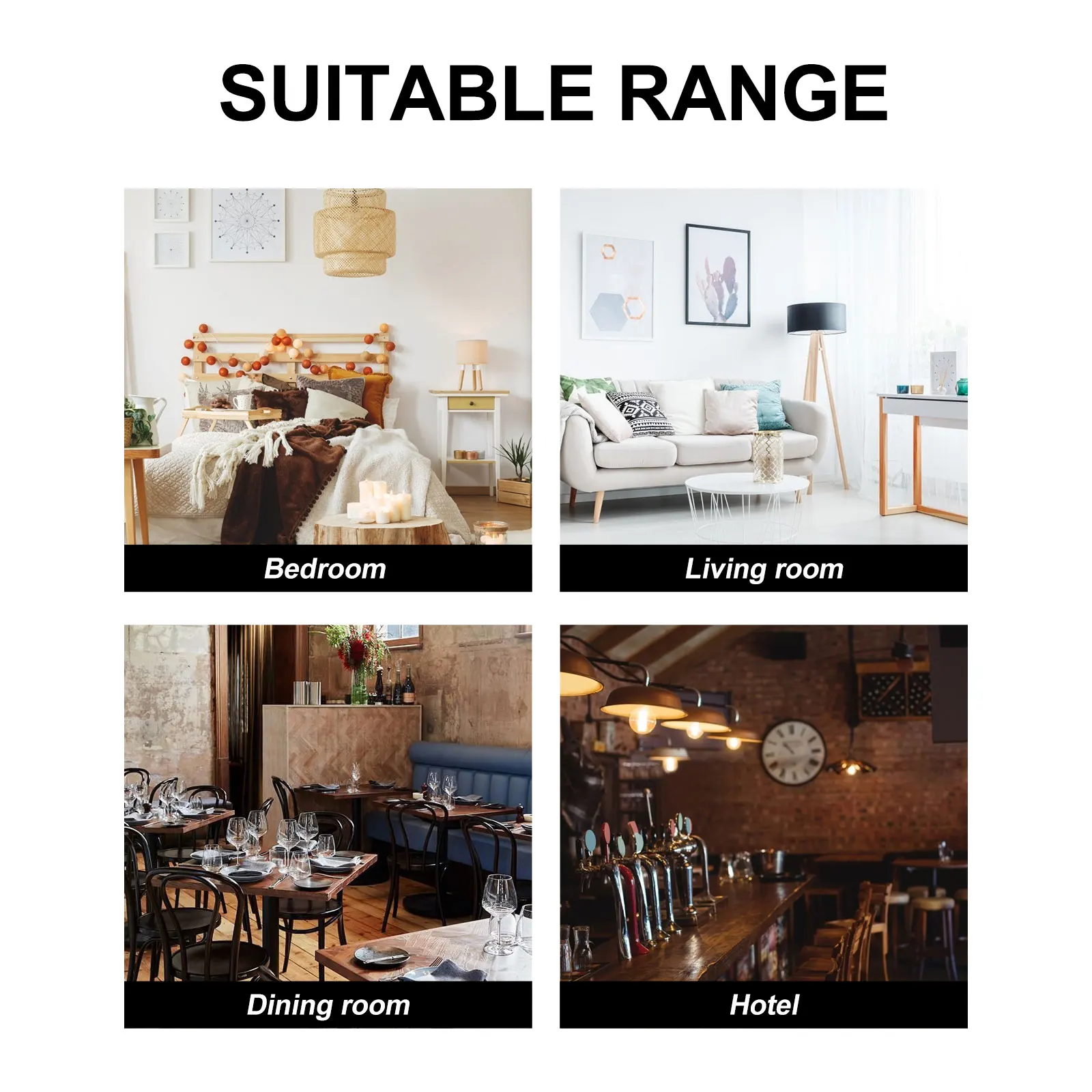 

E14 Lamp Shade Linen Cloth Handmade Durable Dust-Proof Cover Soft Light Filter for Bedroom Living Room Decoration