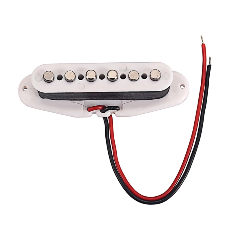 

Y1UB Single Coil Pickup Loaded High-output Alnico Pick-up Replacement Parts Fit for Style 6 String Electric Guitar