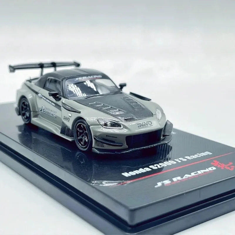 INNO 1/64 S2000 J'S RACING Hong Kong Toycar Salon 2025 Evento Edition Giocattolo in lega Veicolo a motore Pressofuso in metallo Modello Regali