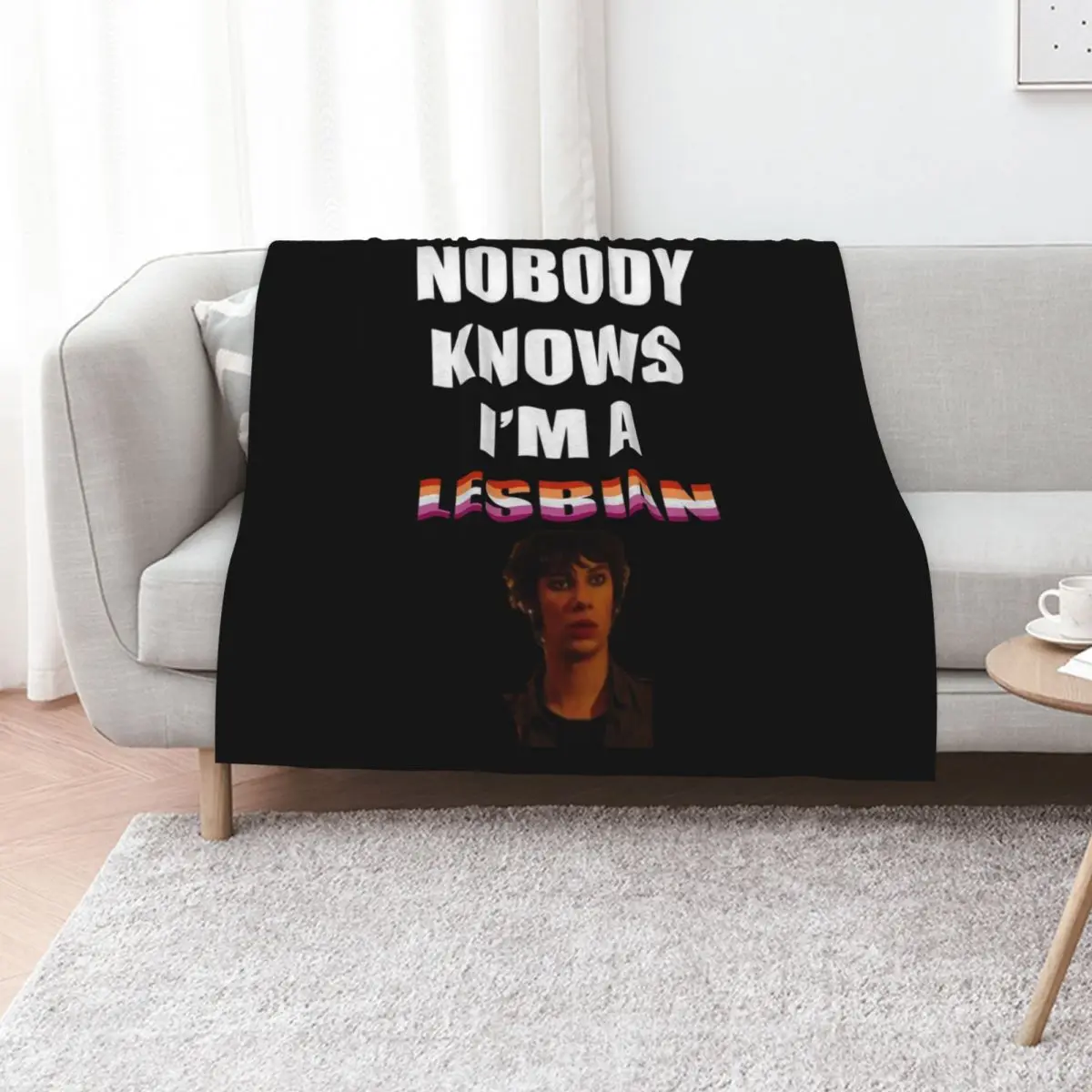 Rodrick Heffley Lesbian Pride Essential T-Shirt Throw Blanket Furry bed plaid Luxury Throw Picnic Soft Blankets