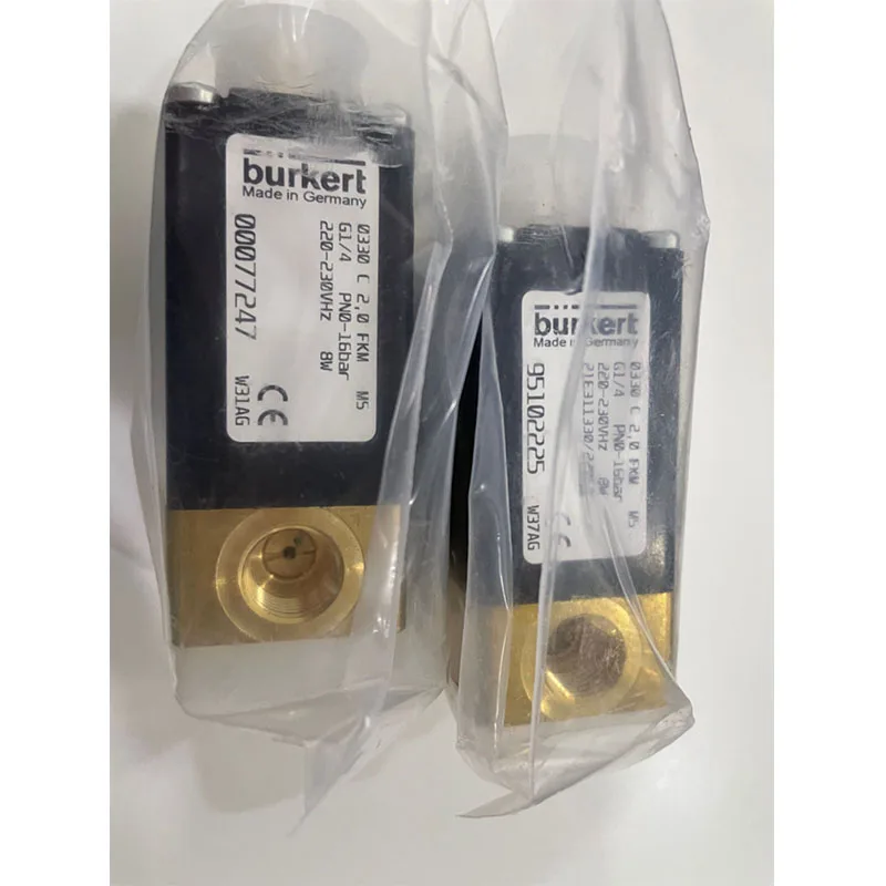 95102225 Burkert ดั้งเดิมของเยอรมนี00077247 00218520 0037943 G1/4 "220V วาล์วน้ำ