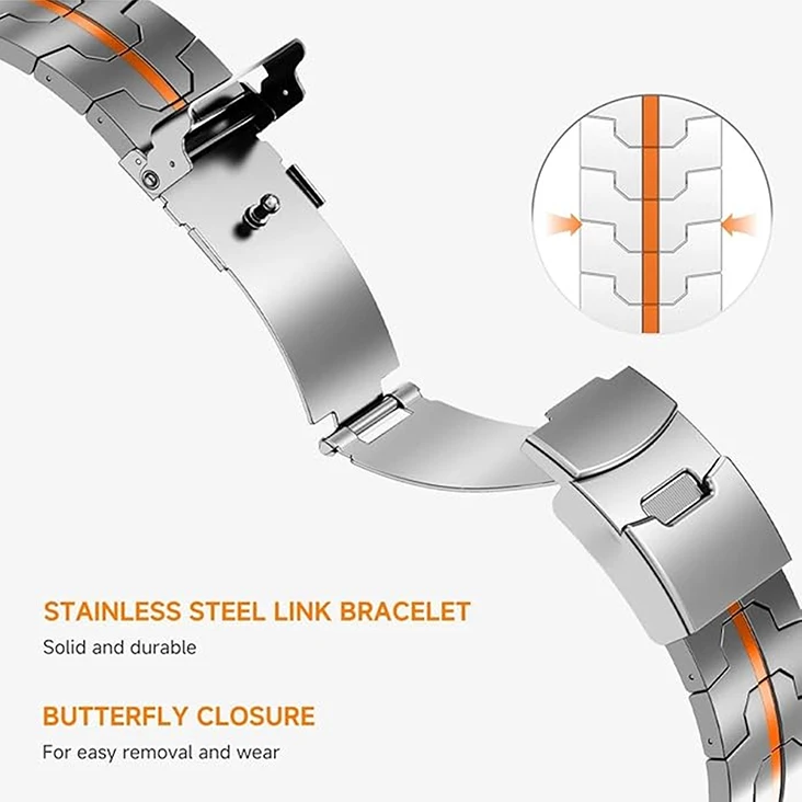 Metal Stainless Steel Strap For Huawei Watch Fit 3 Band Smartwatch Bracelet Wristband For Huawei Watch Fit 3 Correa Accessories