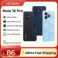 New HOTWAV NOTE 15 Pro Smartphone Android 14 1080P 6.6\