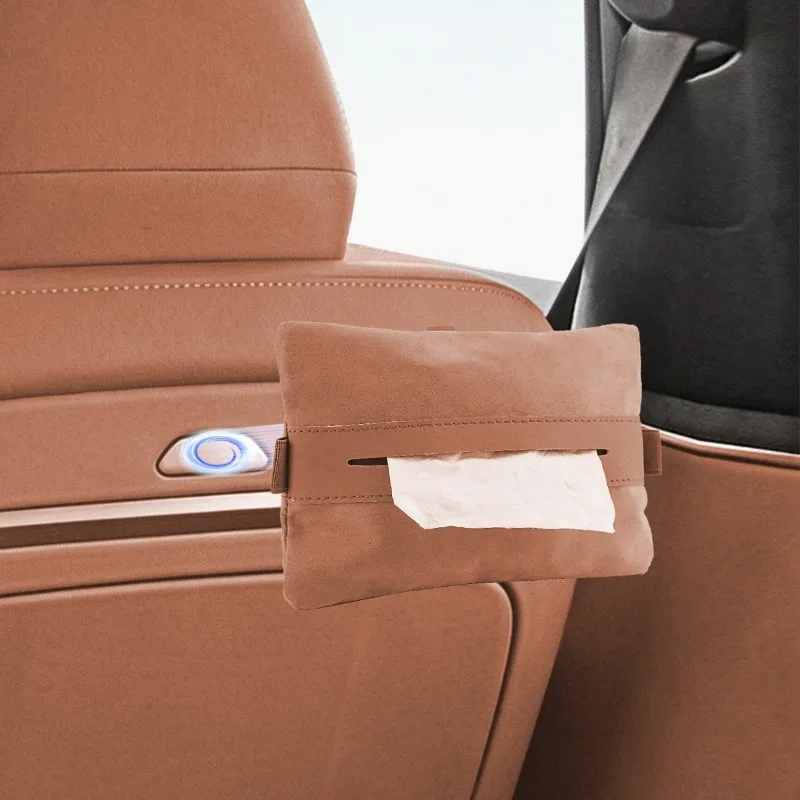 Applicable to L90/L60 car tissue bag, car paper box, creative seat hanging, car accessories