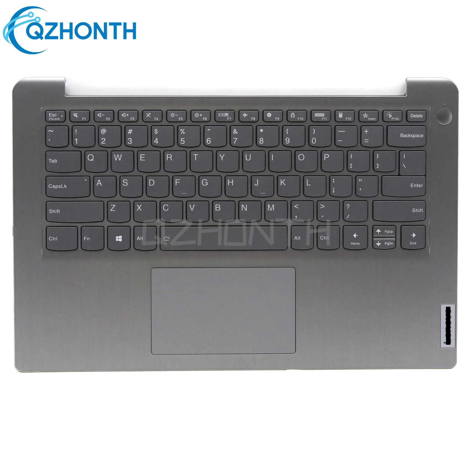 New Palmrest Upper Case w/ Backlit Keyboard (Fingerprint Hole Version) For Lenovo IdeaPad 3-14ITL6 3-14ALC6 5CB1B97796 14