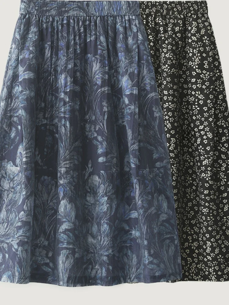 

Женская юбка Ele с эластичной талией, юбка-бутон, летняя, стройнящая, модная, А-силуэт, для повседневной носки, простая, элегантная