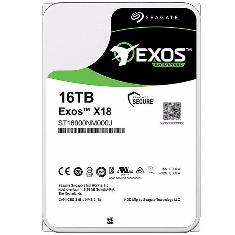 

FOR Seagate 18TB 16TB 14TB 10TB 8TB 6TB 4TB Exos 3.5" SATA3 NAS Hard Drive 6GB/s 7200RPM