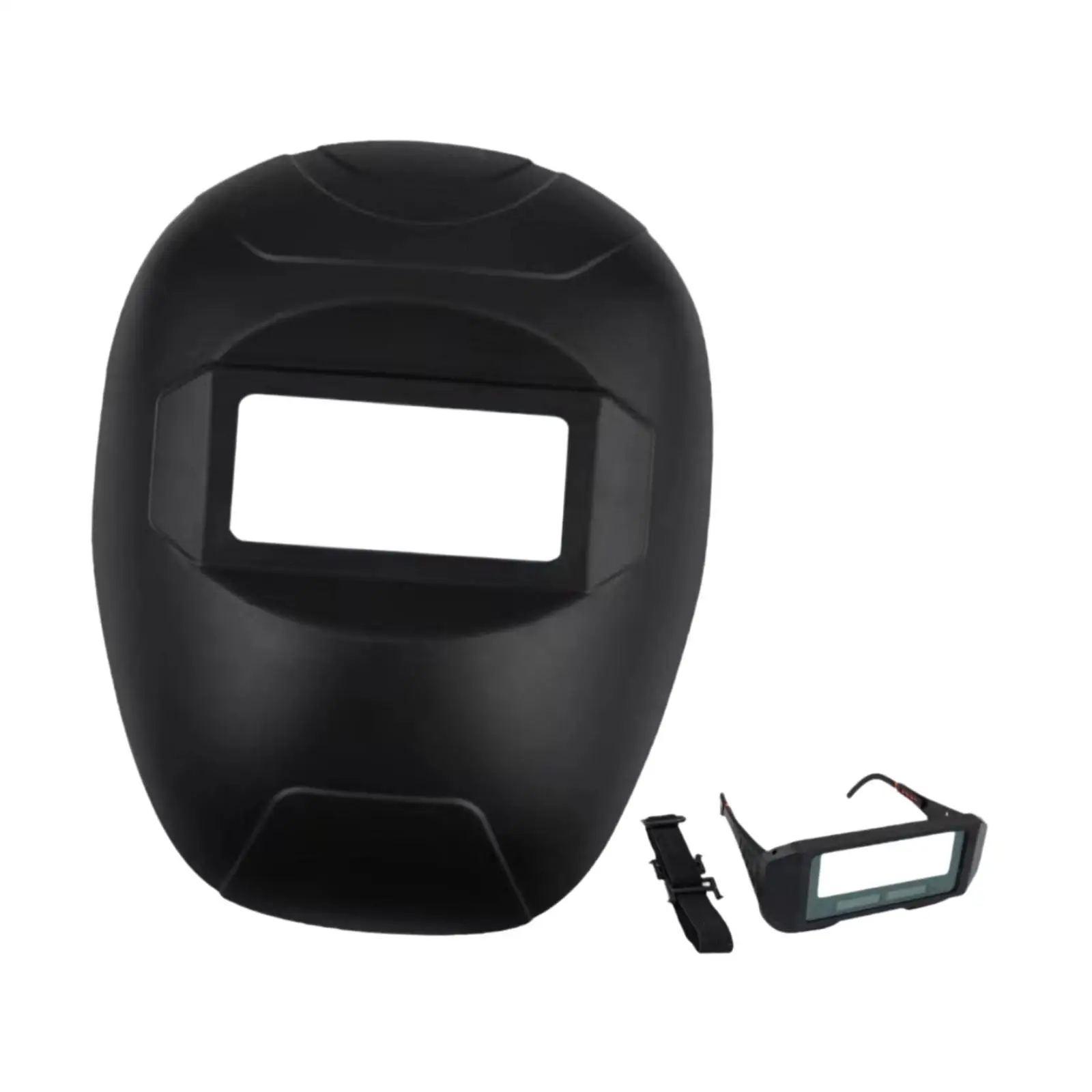 

Welding Cover Welding Accessories Comfortable Welder Cover Convenient Professional with Auto Darkening Goggles Face Hood