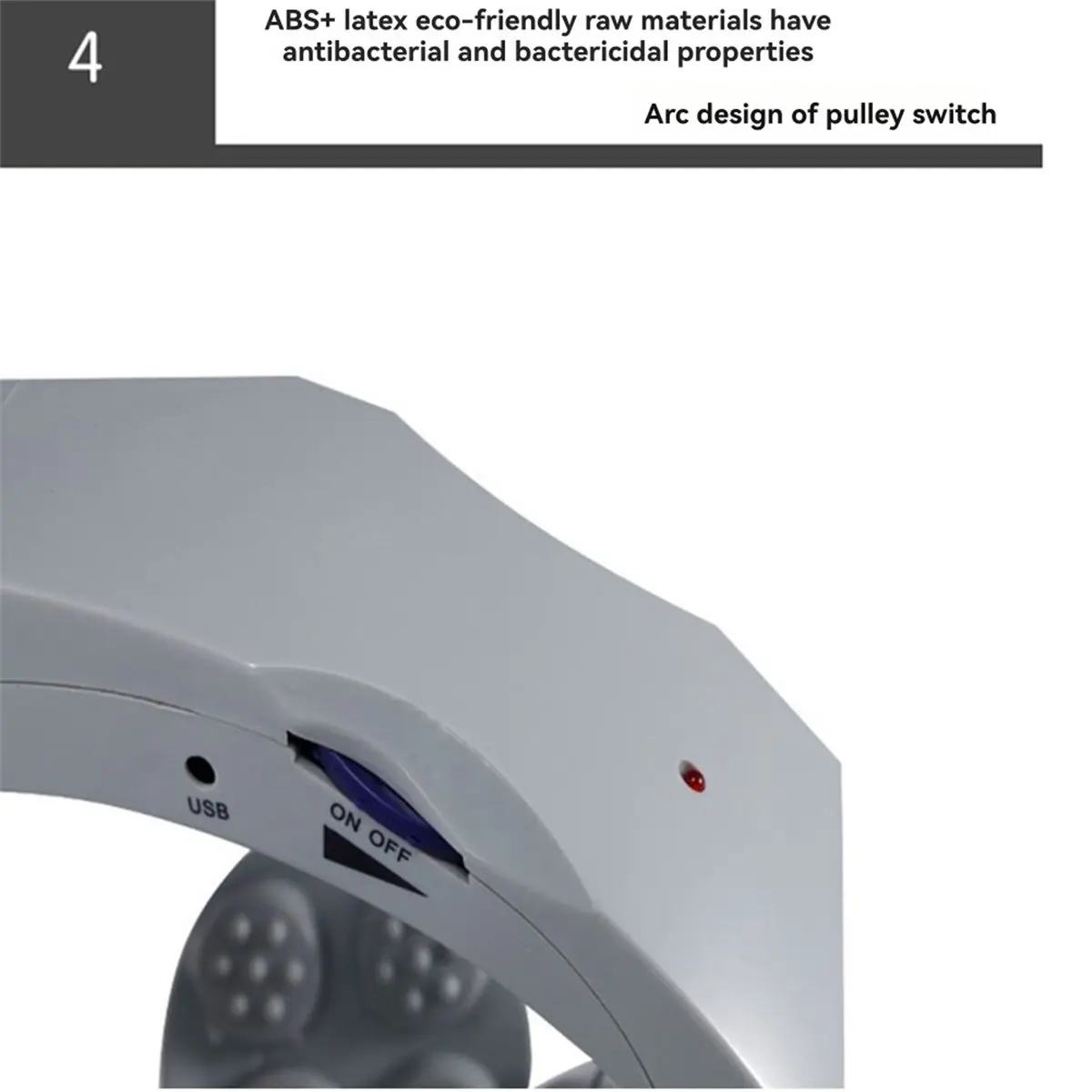 Electric Head Massage Relief Improve Sleep Vibration Relaxation Health Care Device Relax Easy Acupuncture Point Massager