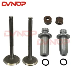 Motorcycle Engine Valve Intake Exhaust Stem Valve For GY6-125 152QMI Go Carts Dirt Bike ATV Scooter Moped TaoTao