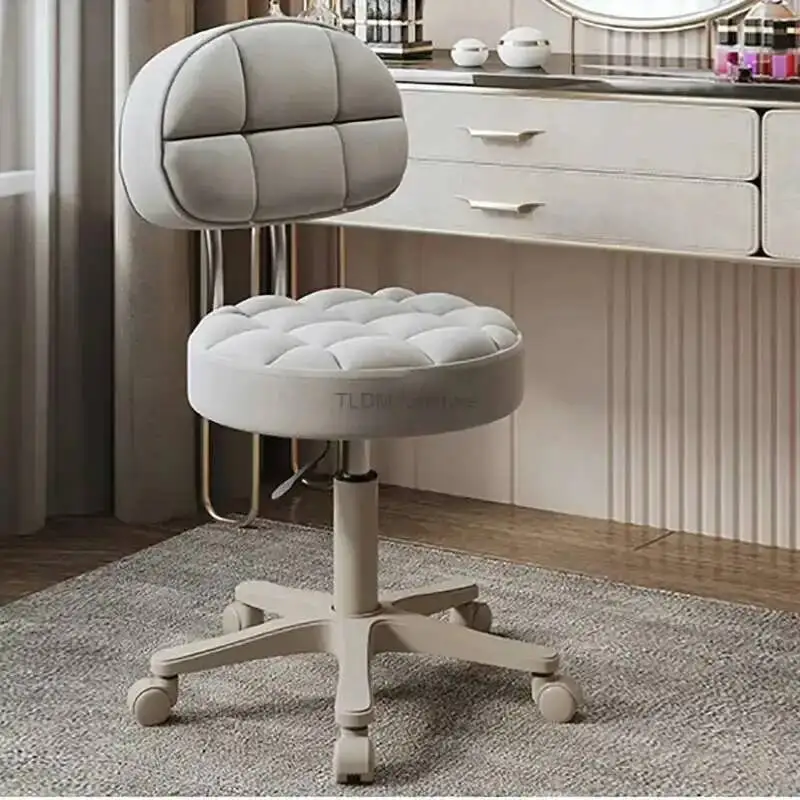 

Beauty Lift Special Modern Barber Chairs Salon Swivel Chair Barber Shop Round Stool Nordic Salon Furniture Home Makeup Chair Z