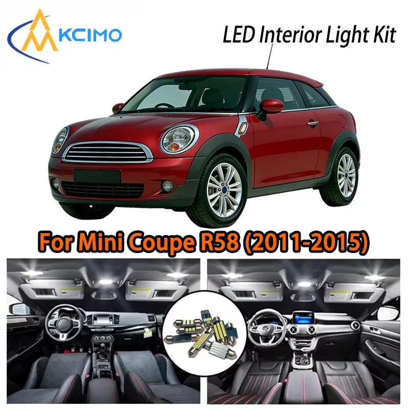 

KCIMO For Mini Coupe R58 (2011-2015) Premium LED Interior Kit - 2 Colors , Quick Installation, Long-Lasting
