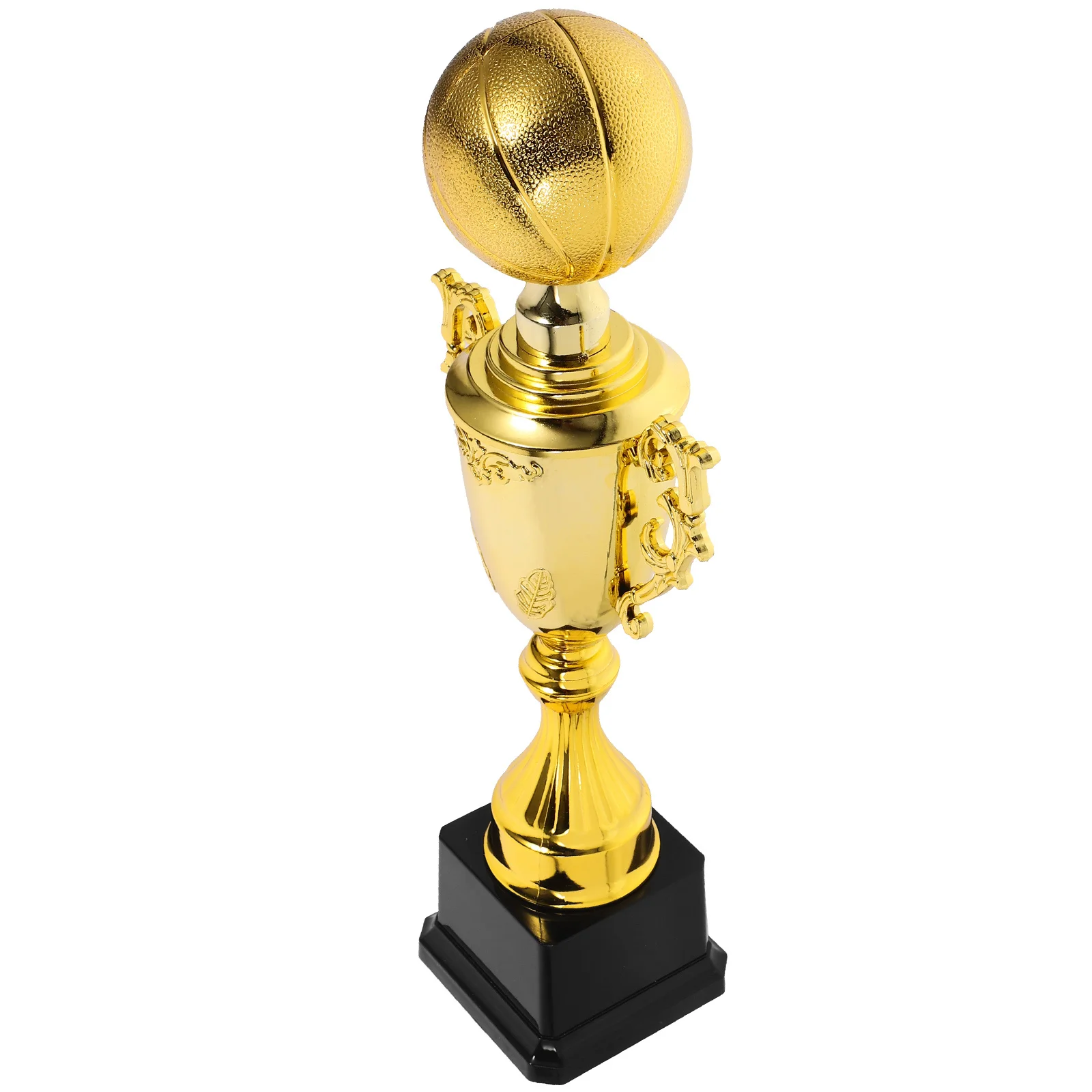 

Plastic Basketball Trophy Award Creative Shaped Playing Trophy for Party School Competition Ceremony Decoration Winner Award