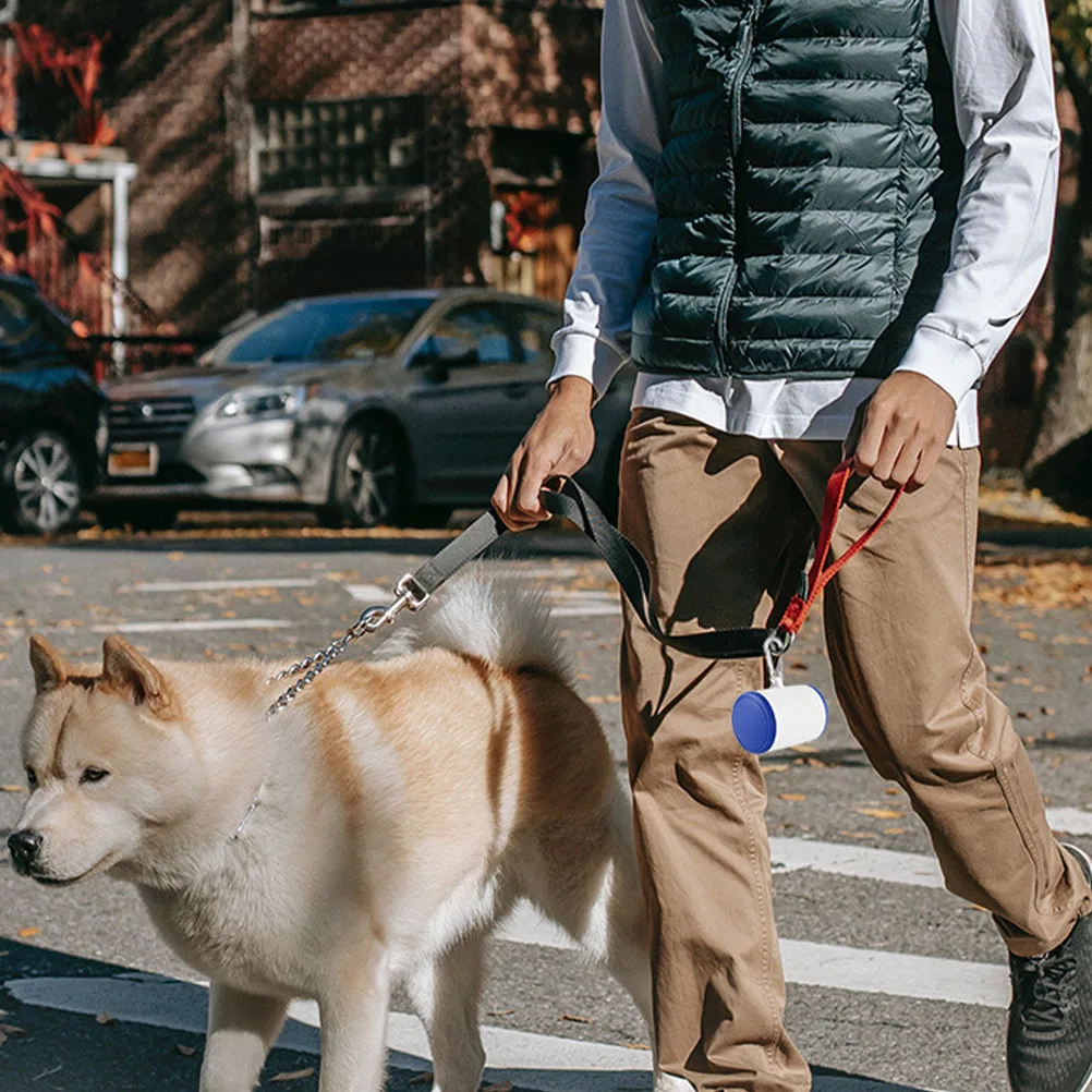 

2Pcs Dog Leash Pendant Lightweight Pet Storage Box Multi-Function Dog Training Food Bag Portable Outdoor Treat Pouch for Daily