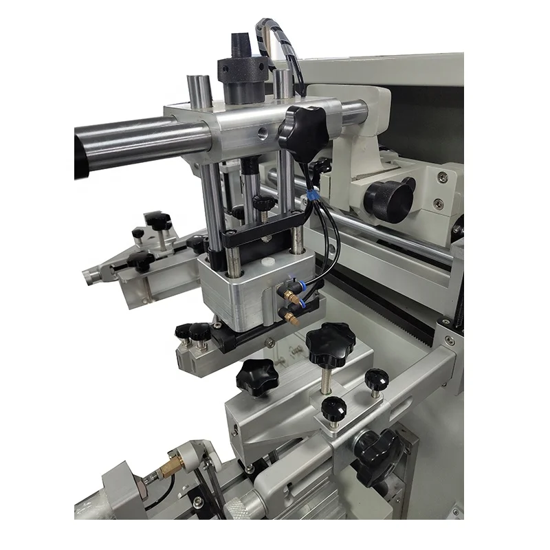 Gelas kertas silinder mesin sablon sutra printer layar untuk pencetak cangkir plastik