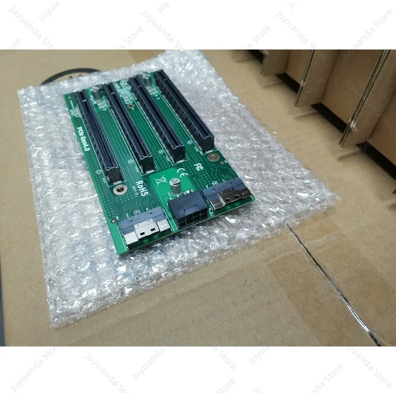 PCIe4.0 Graphics Card, External, Extended, Expanded SFF-8654 Rpm