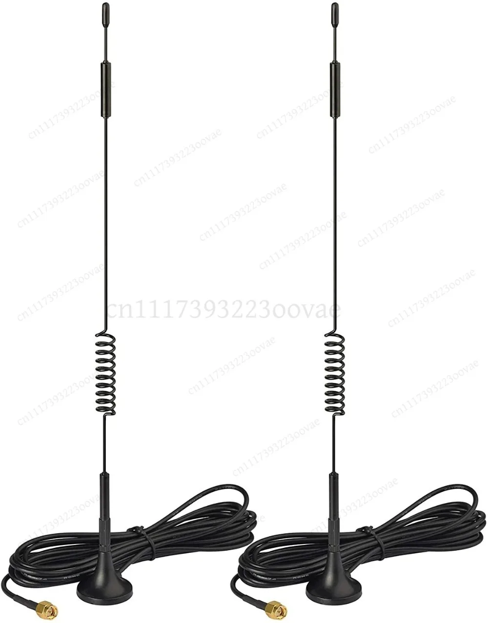 2x 7dBi 4G LTE Antenna Magnetic Mount Base RG174 Cable SMA Male for Sierra Wireless FX30 ES450 GX440 MG90 MP70,Replacement Parts
