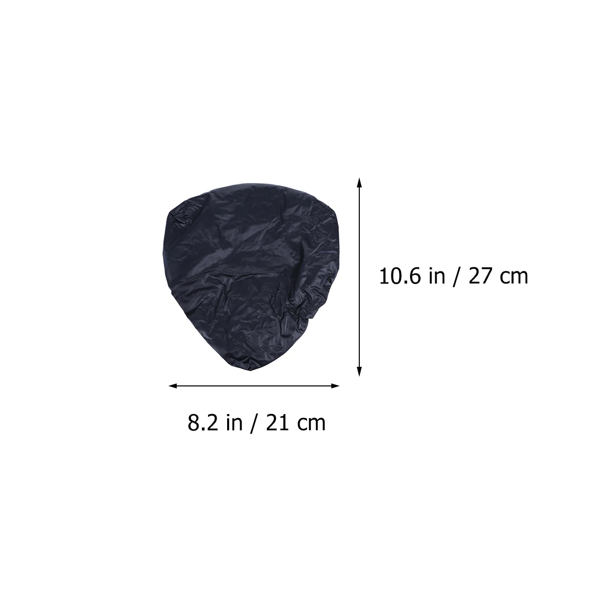 

5 pcs Bike Saddle Cover Durable Rain Dust Protector Pvc Bike Protector Elastic All Bicycle Seats Black
