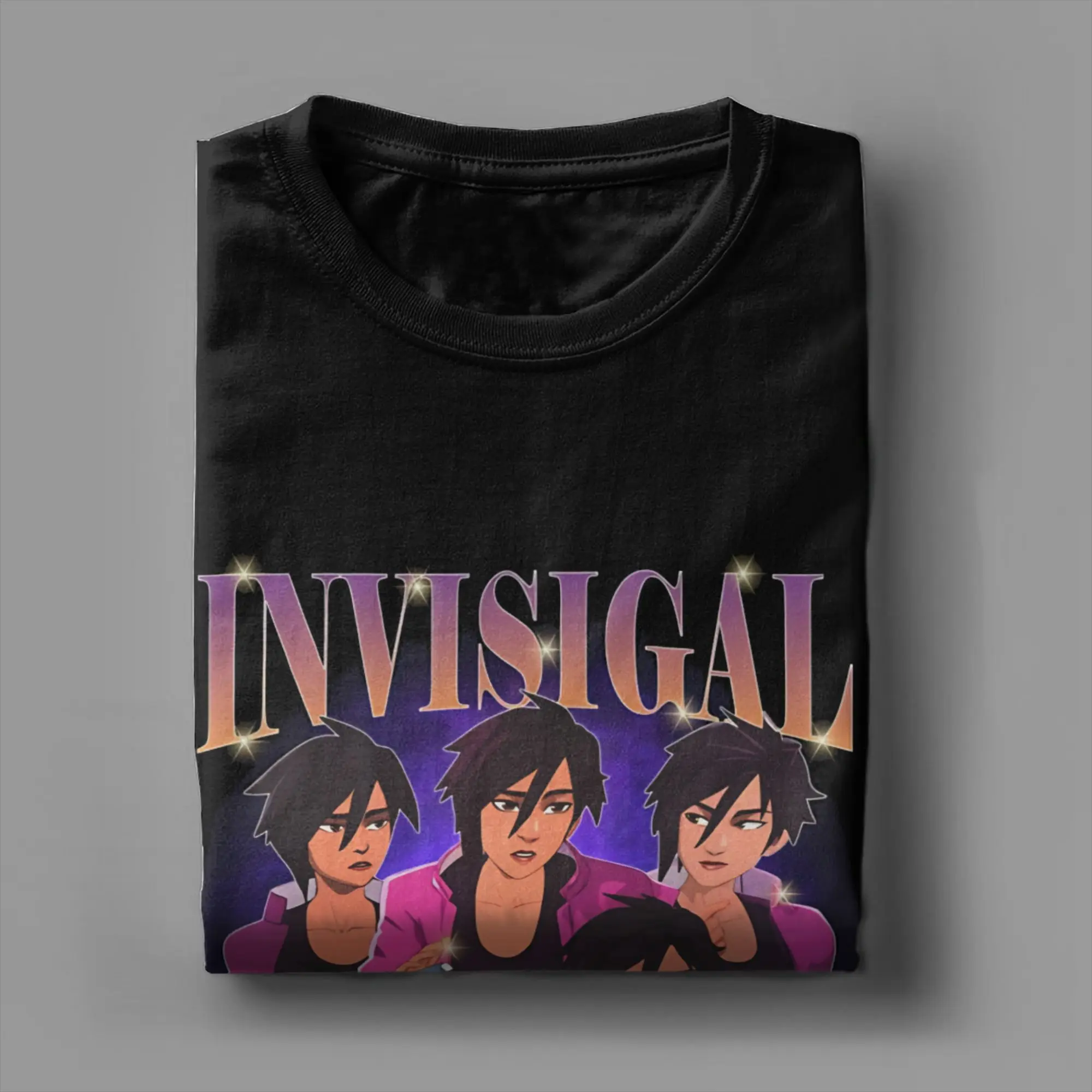 غير مرئية إرسال لعبة bootleg تي شيرت الصيف تي شيرتات قطن للرجال الجدة قميص مطبوع قصيرة الأكمام الملابس خمر #4