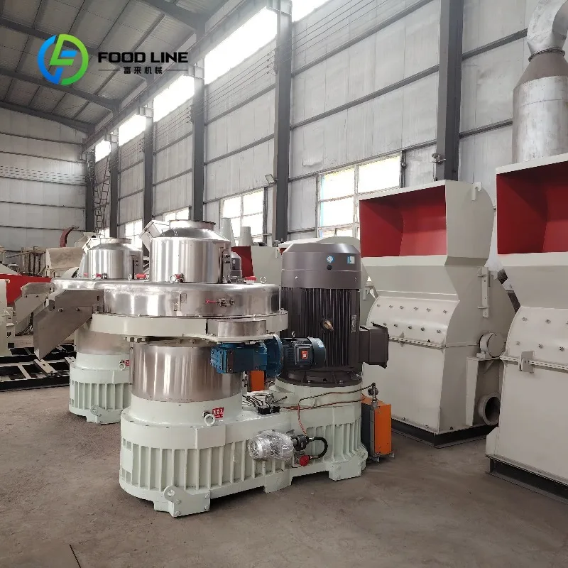 Customized biomass fuel granulator reinforced wood pellet forming apparatus for wood residue fuel pellet processing premises