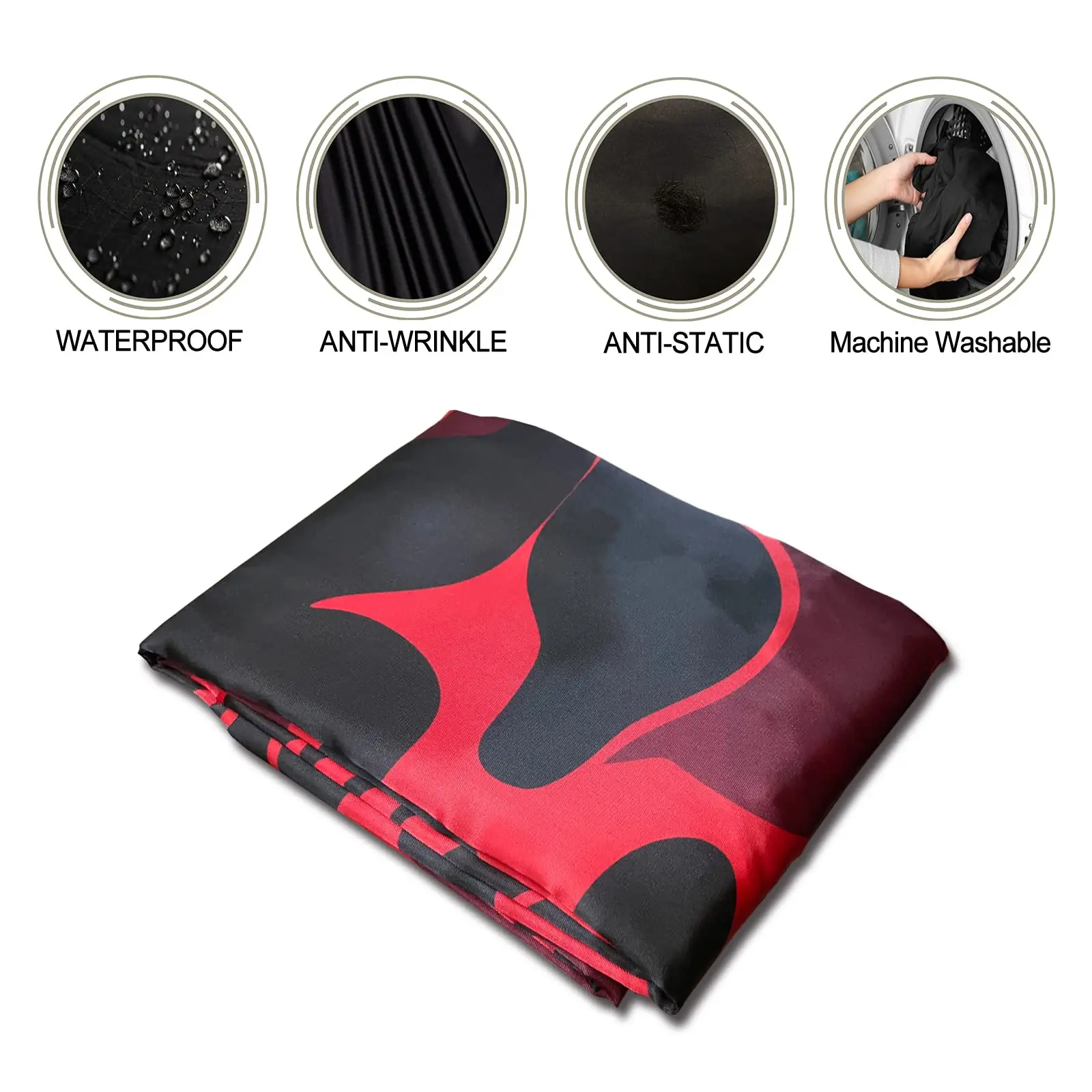 Professionelles Wasserdichtes Friseur-Schürzen-Set Antistatischer Friseurumhang Salon-Werkzeuge für Herren-Haarschnitt Stylist-Arbeitsgeschenke – Detail 5
