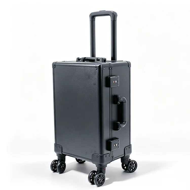 18 Inch 4 Slots Graded Sports Trading Collectible Card Slab Case Aluminum Tradeshow Rolling Storage Display Box with Wheels