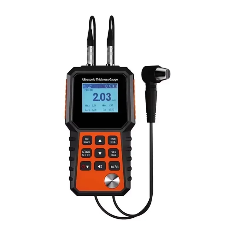 WAP01 EC-2000-L High Accuracy IP40 Protection Ultrasonic Thickness Gauge Meter Tester Battery Digital Width Measuring