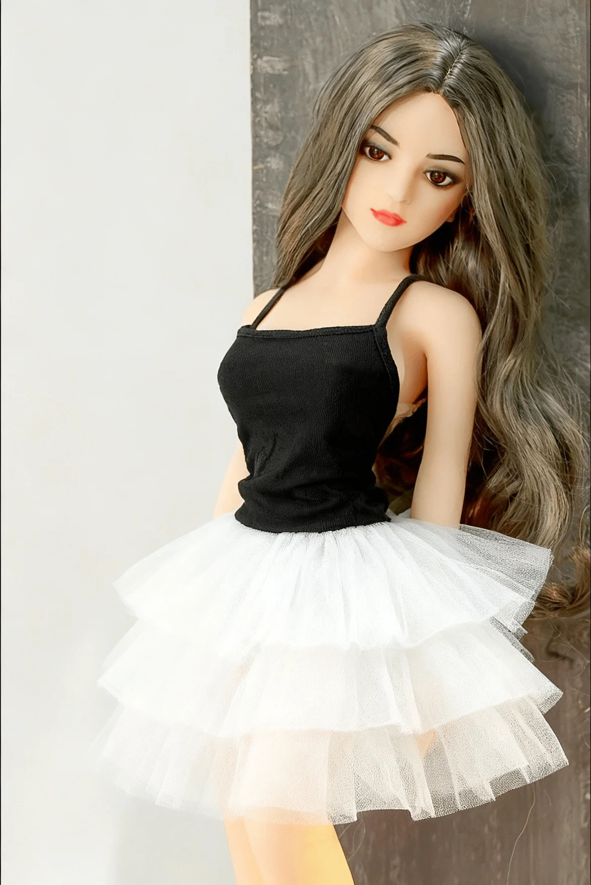 Figurina da collezione 2D: trucco dettagliato e giunti posizionabili, offerta festiva esclusiva per gli amanti dell'anime