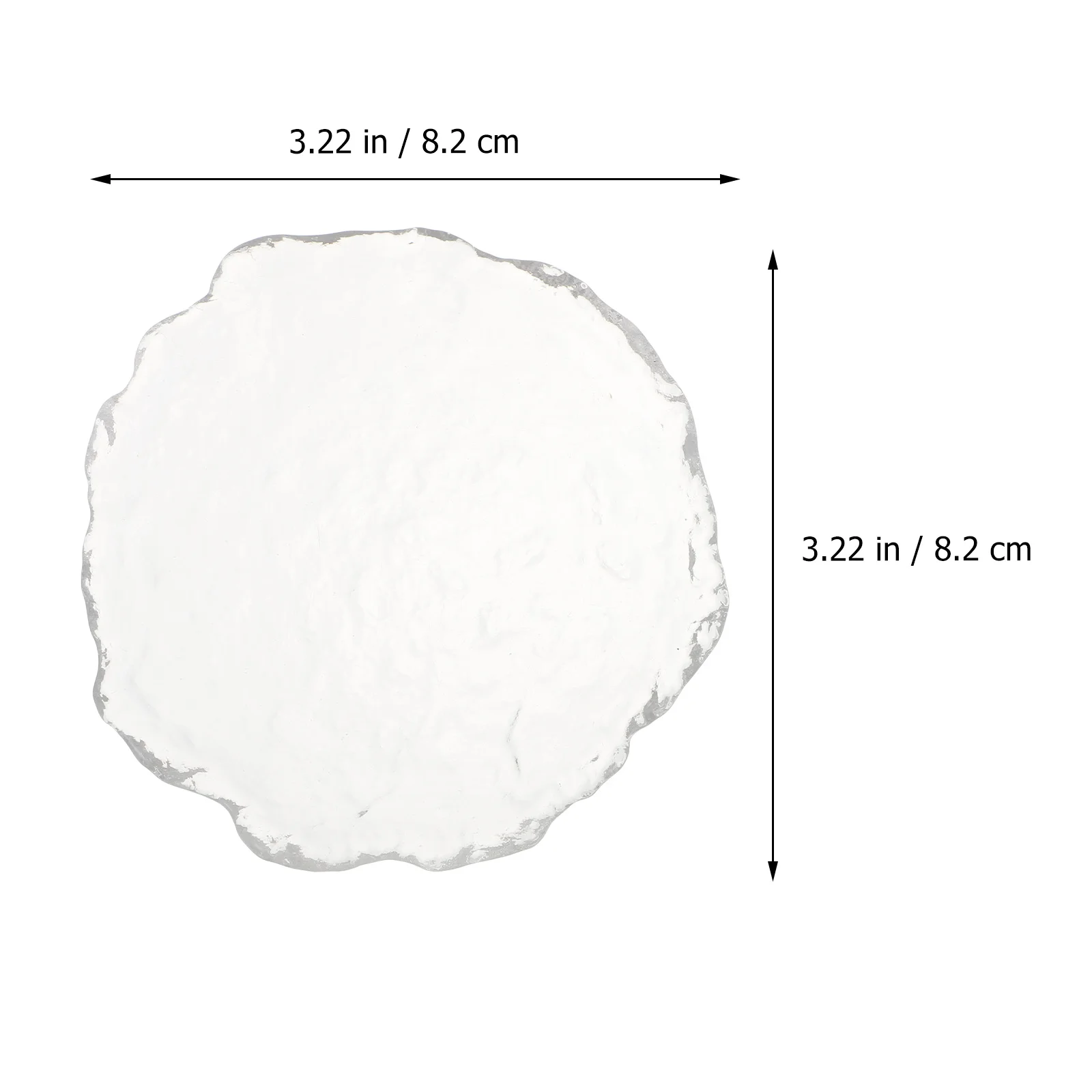 

3Pcs Practical Tea Cup Coasters Coffee Mug Mats Glass Safe and Healthy for Home Use Glass Tea Coasters