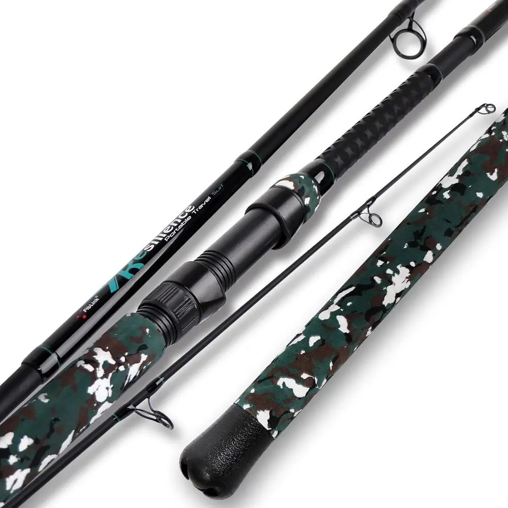 

Portable 4-Piece Travel Fishing Rod, Carbon Fiber Pole (9ft/10ft/12ft)